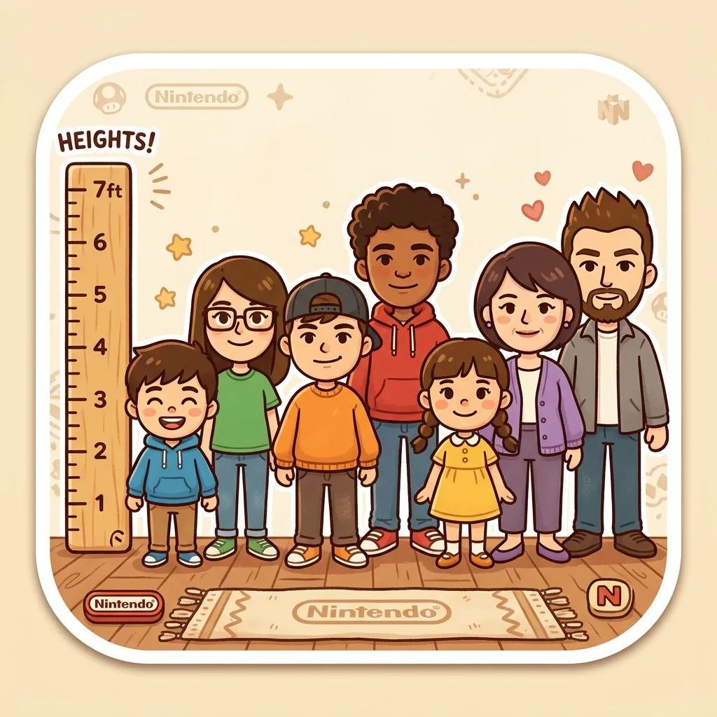 Tomodachi Life Height Calculator Slider